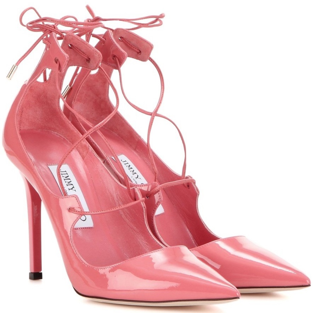 Jimmy Choo Pink Patent Leather Pumps